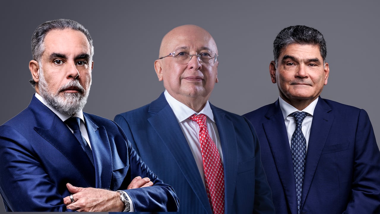 Armando Benedetti, Eduardo Montealegre y Gregorio Eljach