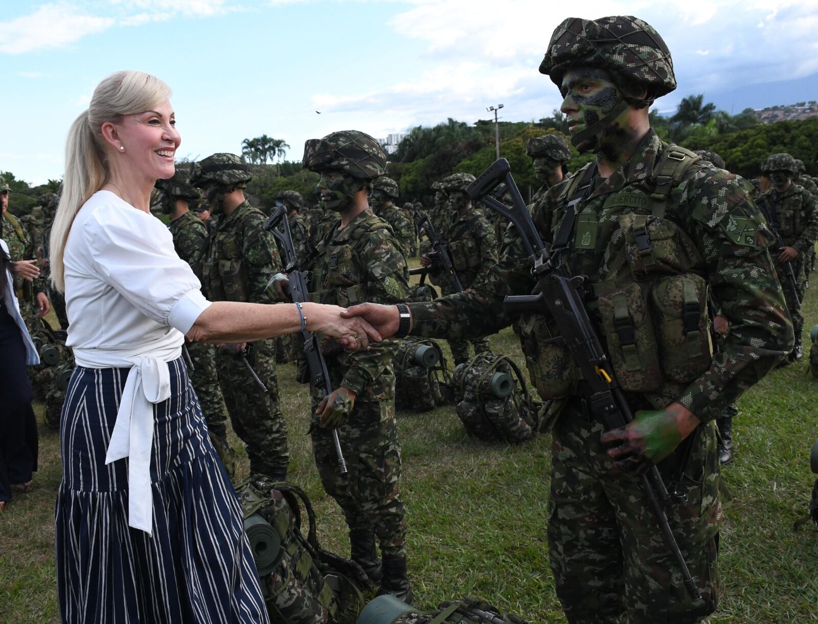 Los recursos de la Tasa de Seguridad han financiado inversiones para la Fuerza Pública.