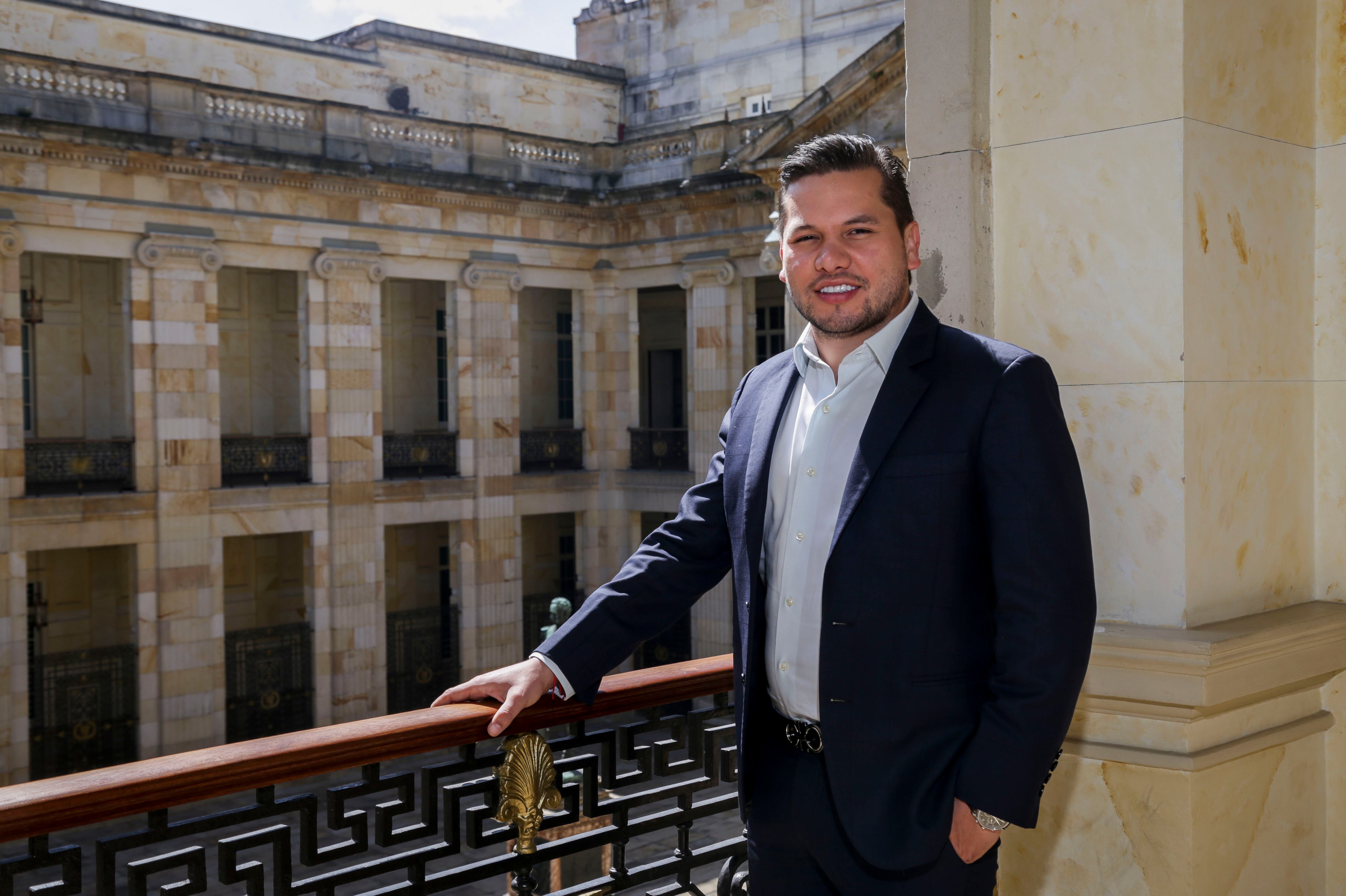Andrés Calle, presidente de la Cámara de Representantes