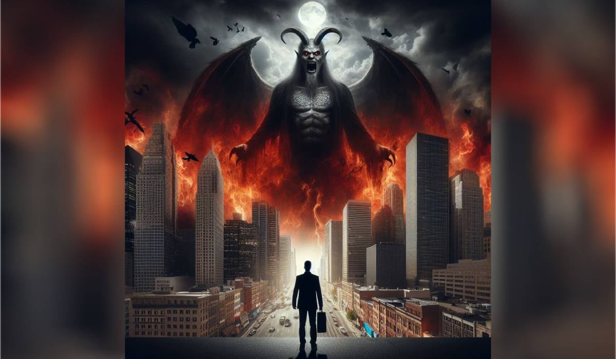 Inteligencia artificial imagina cómo sería la aparición del anticristo en una ciudad
