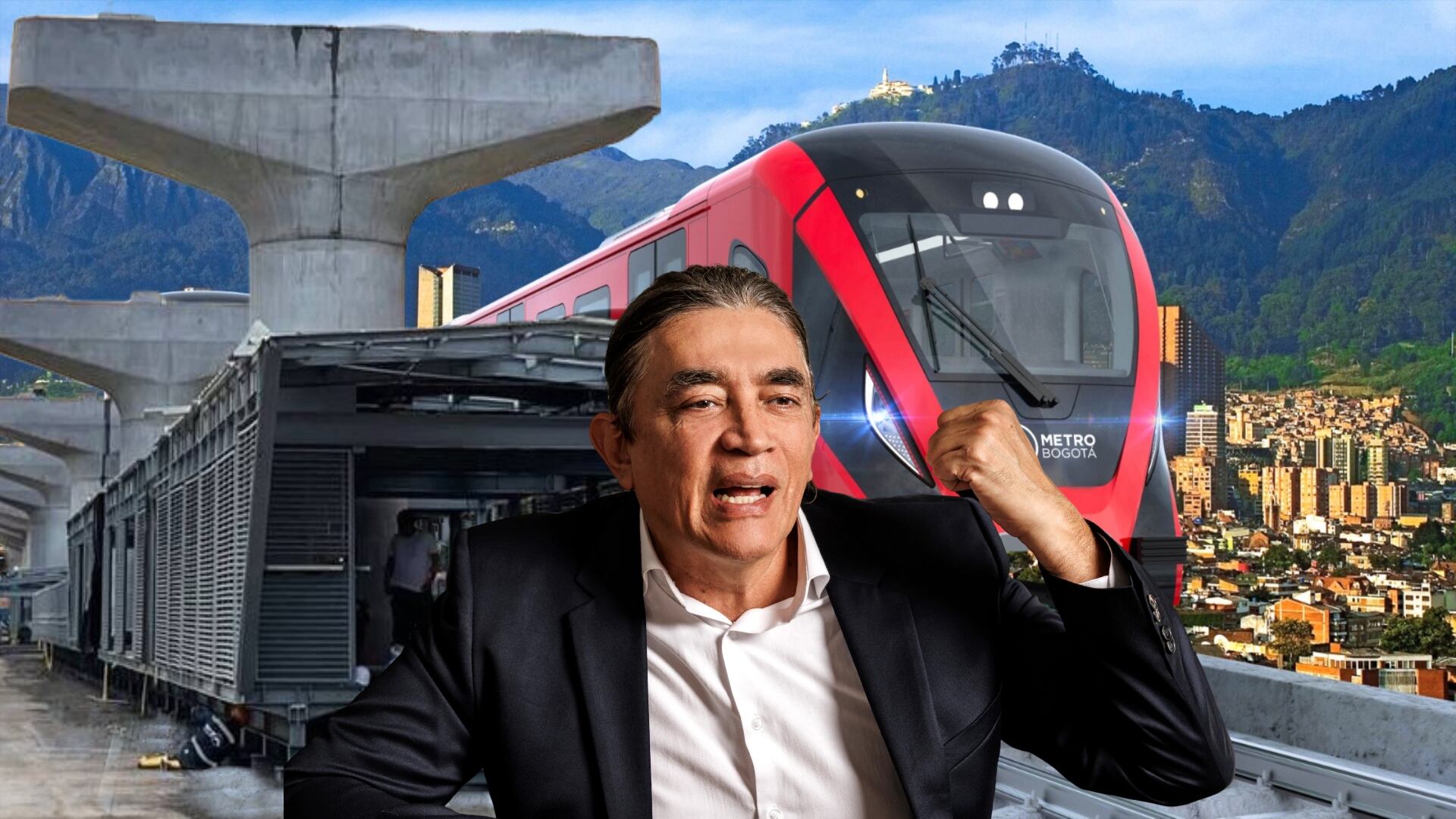 Gustavo Bolívar arremetió contra el metro de Bogotá.