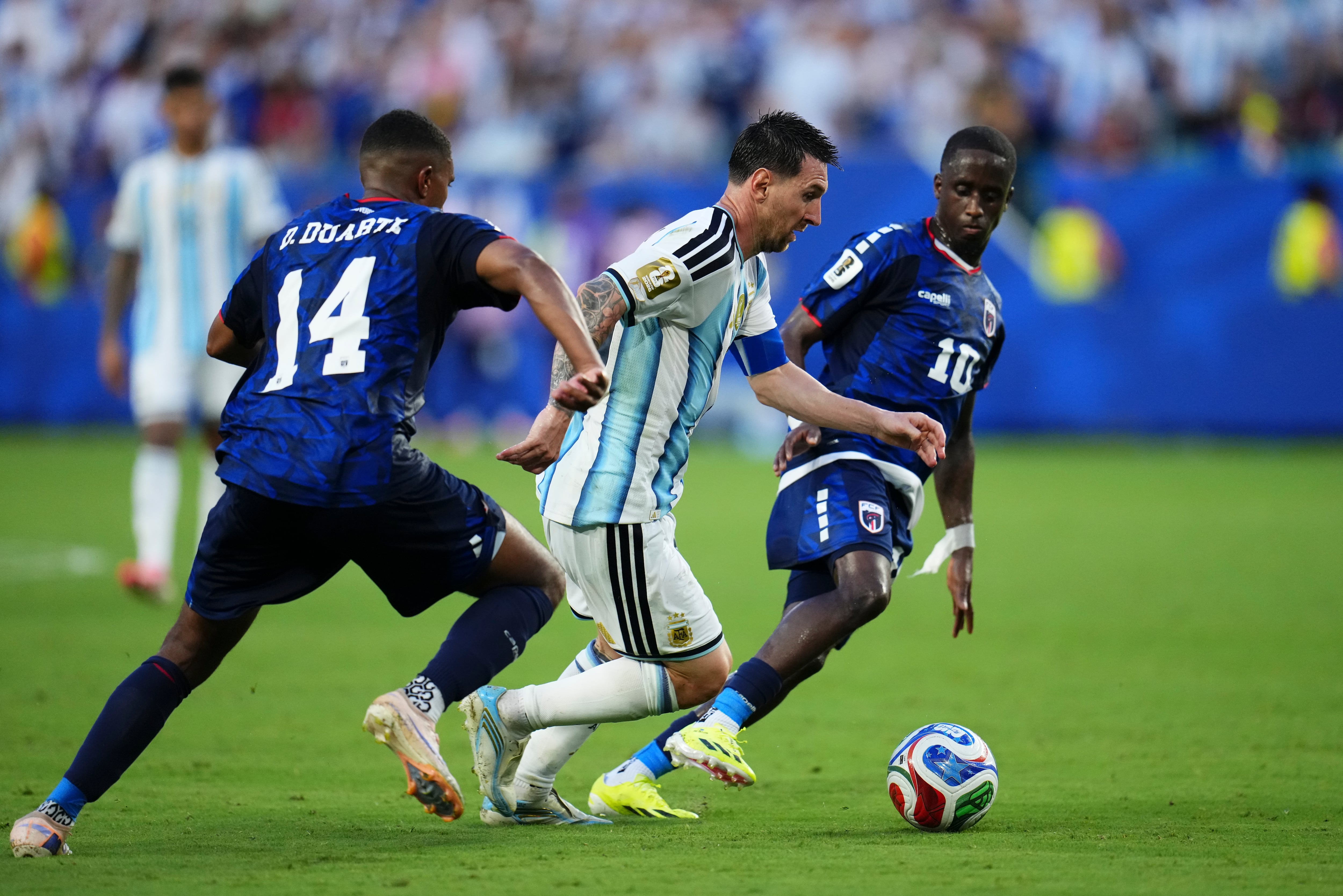 Lionel Messi contra Cabo Verde.