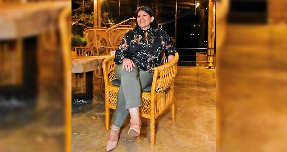 Luz Fany Vaca, directora encargada de Ferrocarriles Nacionales.