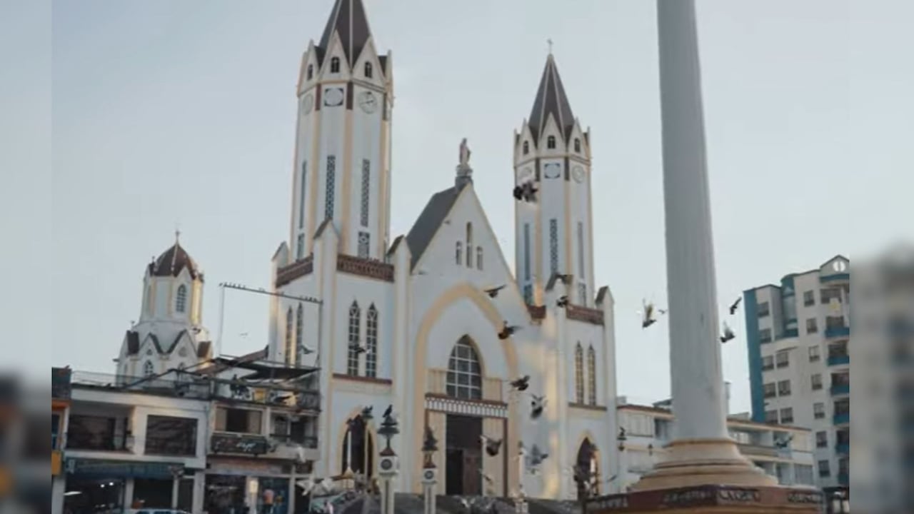Iglesia de Santa Rosa de Cabal, en Risaralda.