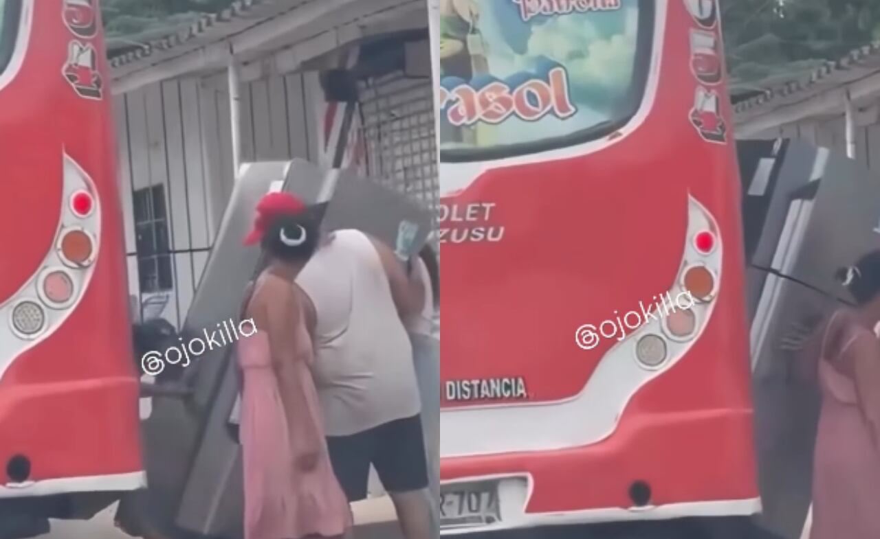 El video ha generado reacciones y se ha vuelto viral.