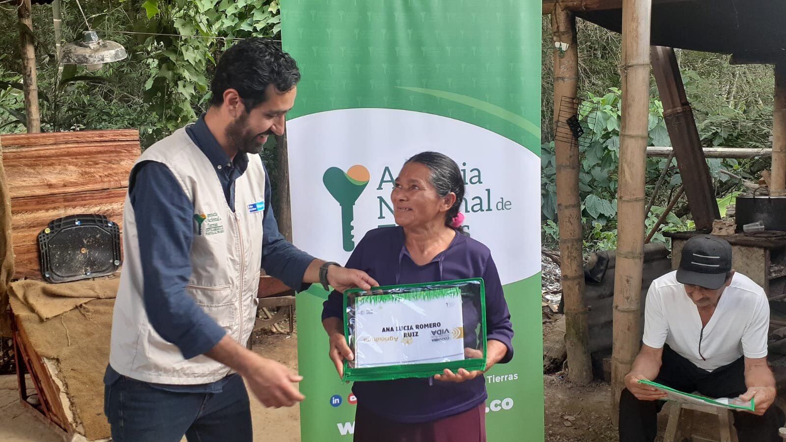 La ANT realizó la entrega de los predios.