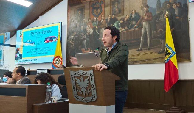 Juan Baena, concejal de Bogotá por el Nuevo Liberalismo.