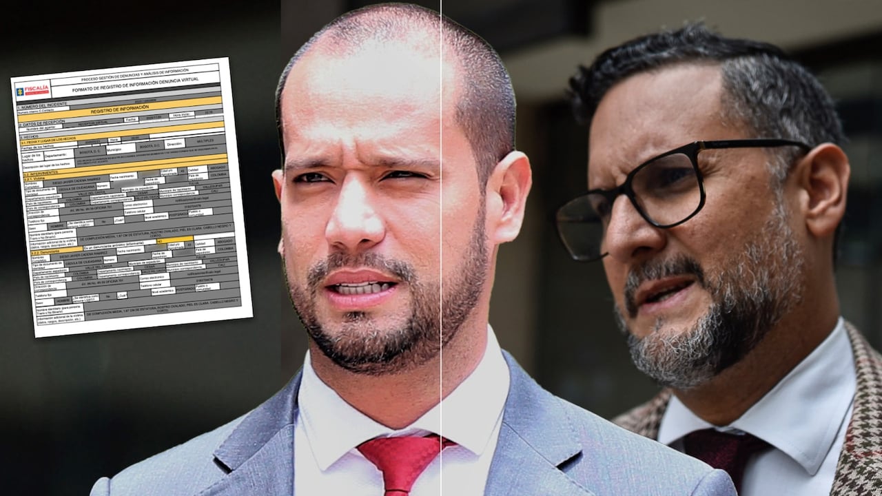 Los abogados Diego Cadena y Miguel Ángel del Río ahora se enfrentarán en los tribunales. Cadena denunció al Del Río.