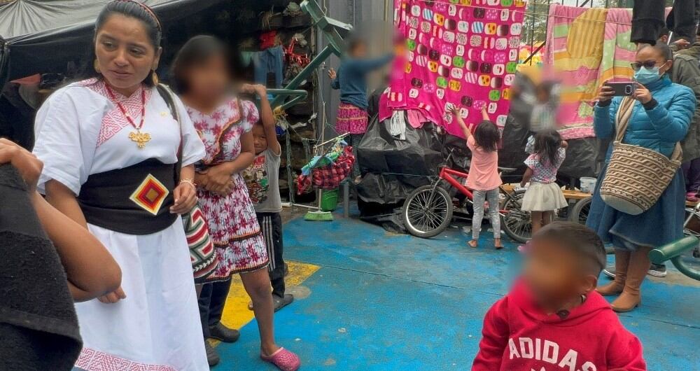 La concejal de Bogotá, Ati Quigua, asegura que las condiciones de La Rioja son inhumanas y le pidió diálogo a la Alcaldía.