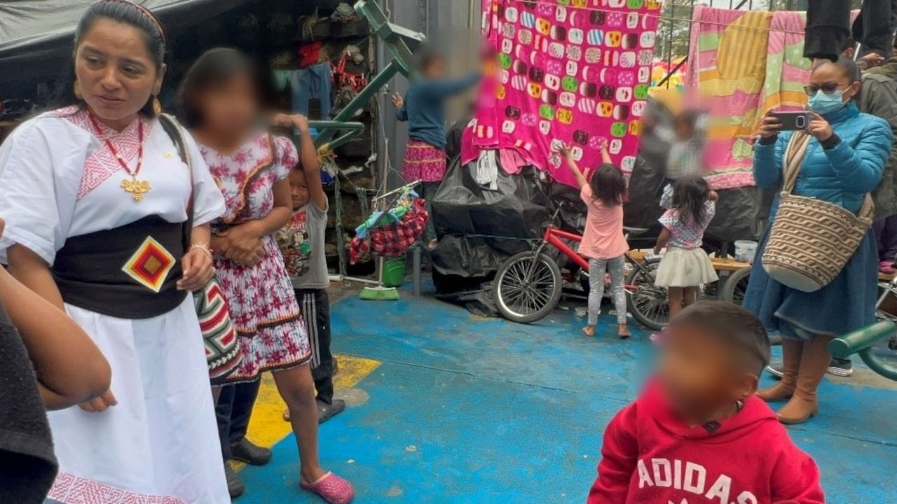 La concejal de Bogotá, Ati Quigua, asegura que las condiciones de La Rioja son inhumanas y le pidió diálogo a la Alcaldía.