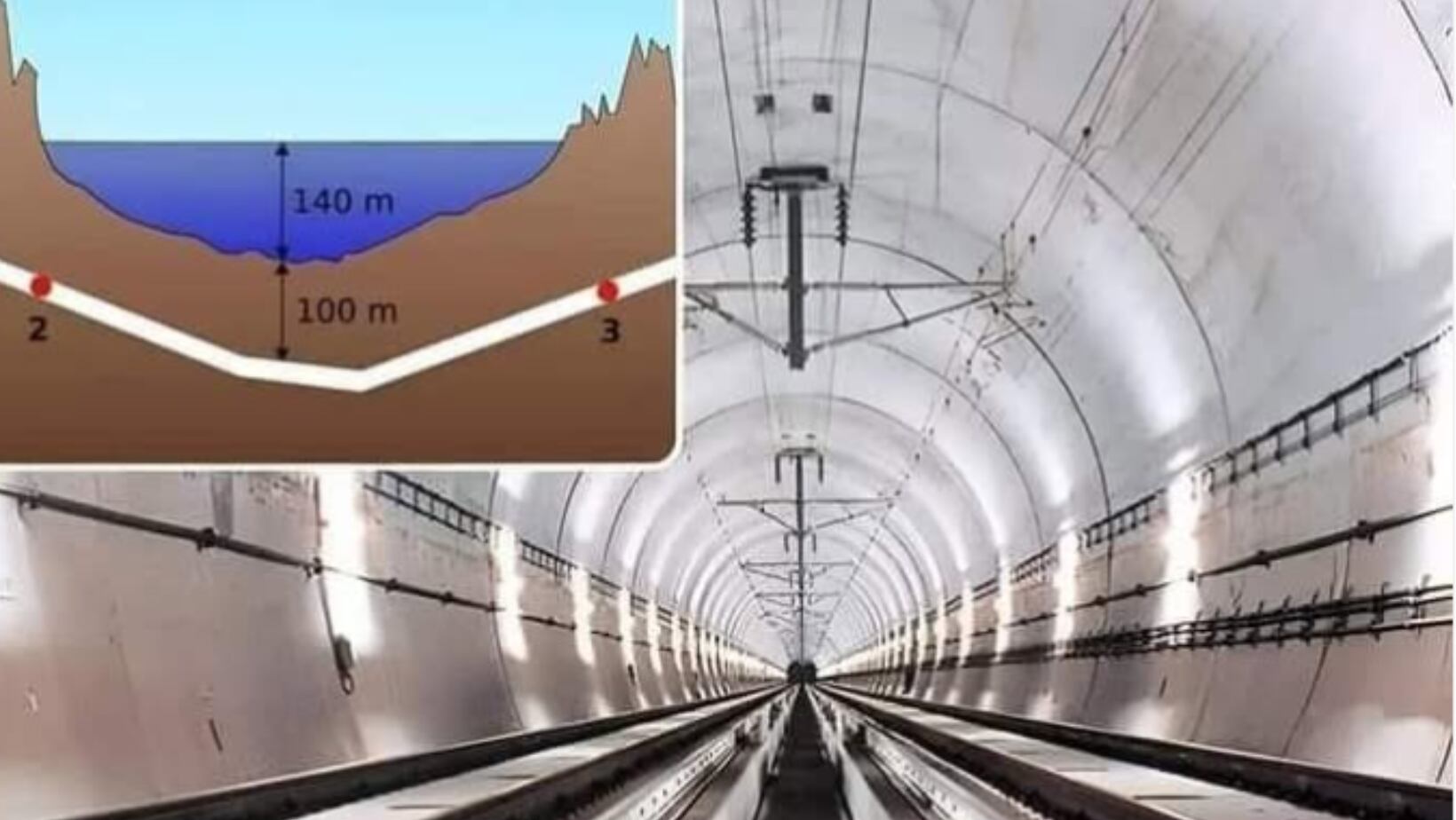 El Túnel Seikan de Japón es el túnel submarino más largo del mundo