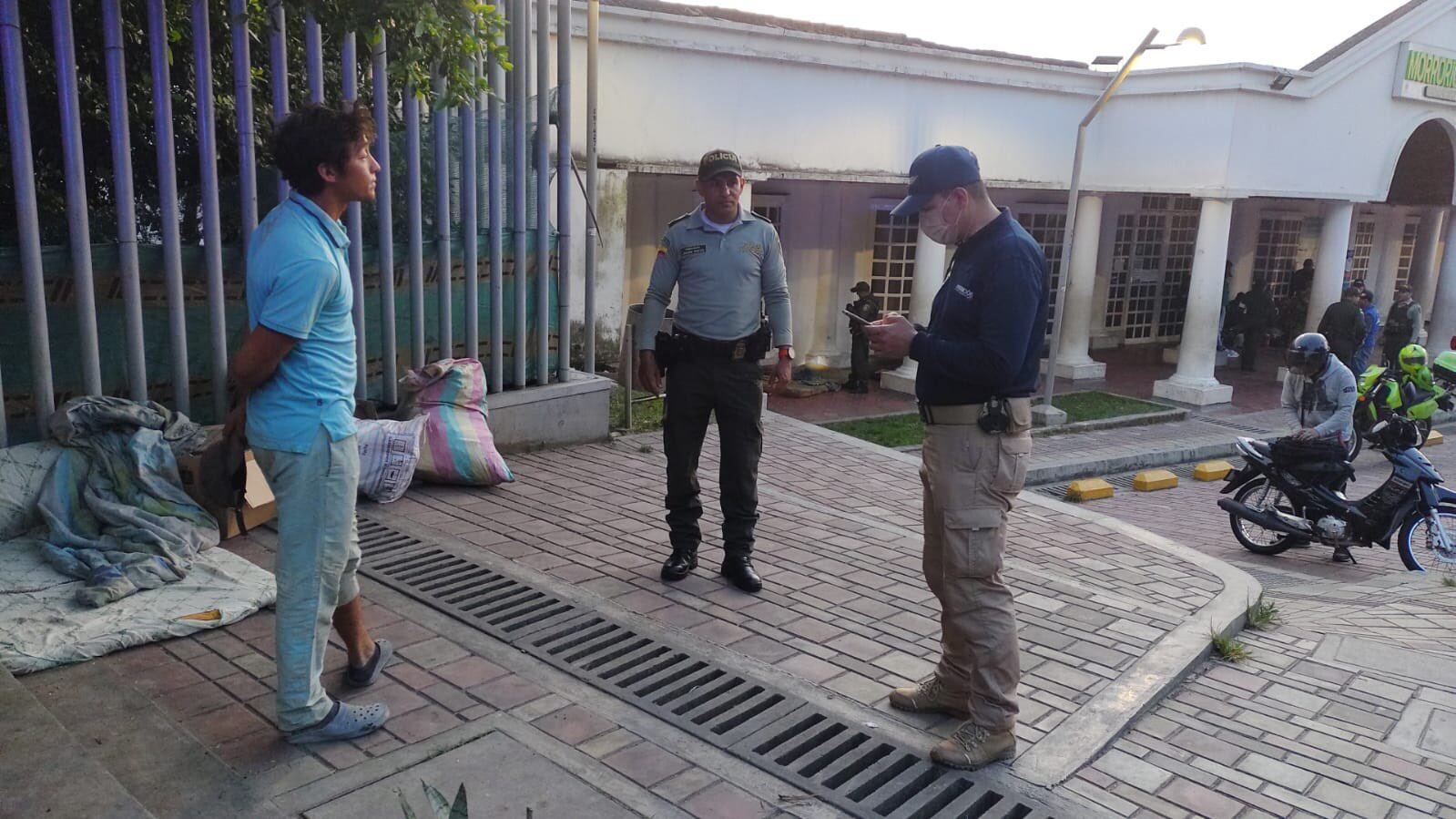 planes de registro y control a venezolanos en Bucaramanga.