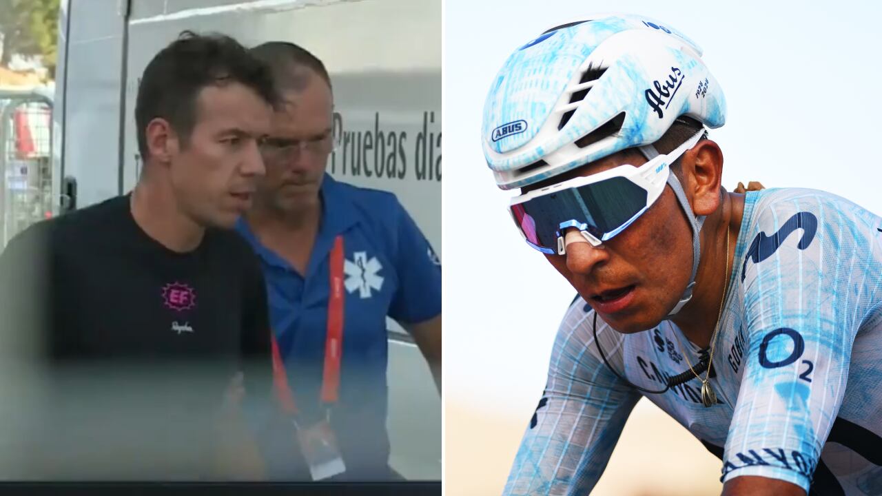 Nairo Quintana envió su voz de apoyo a Rigoberto Urán