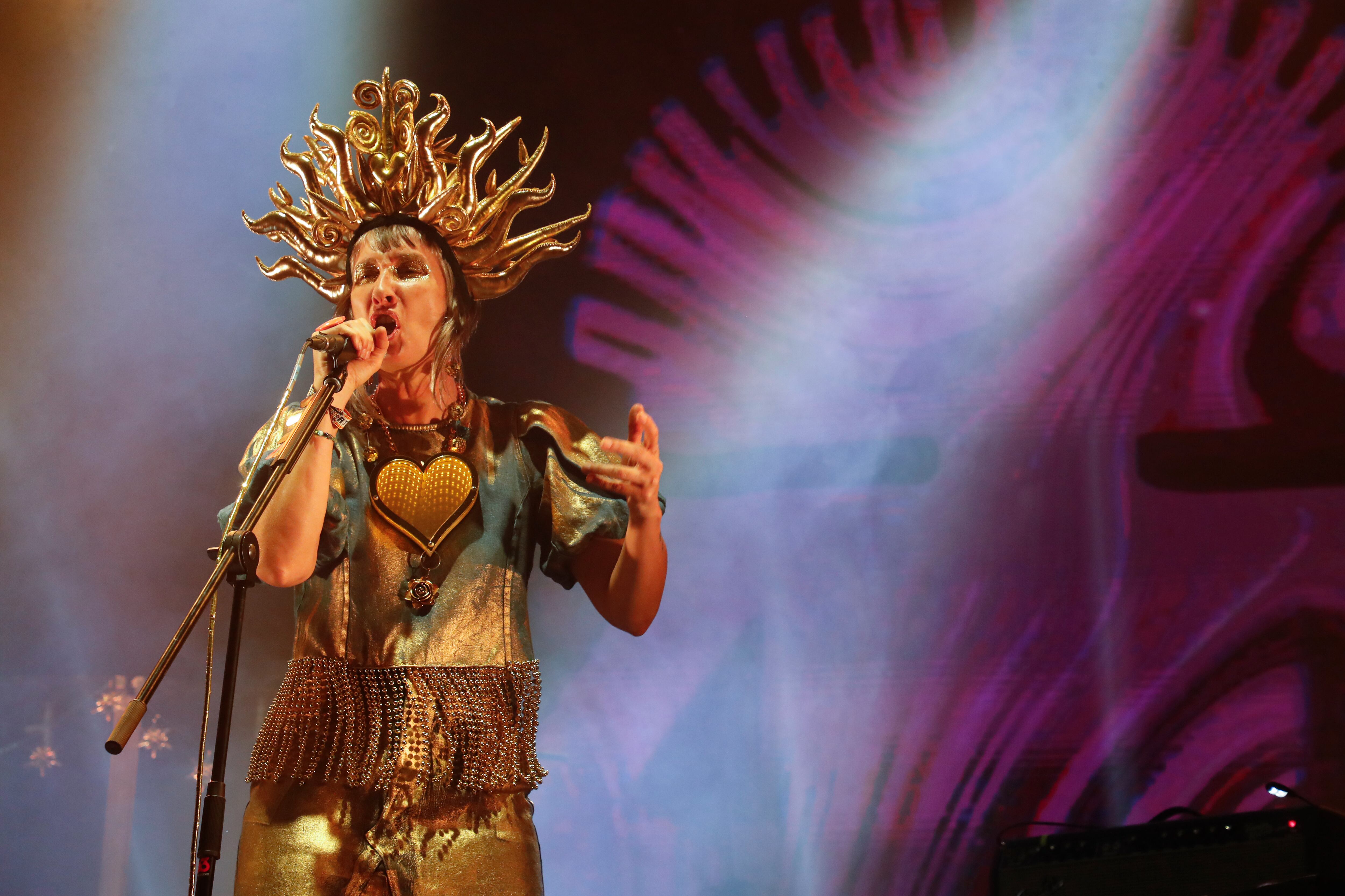 Concierto Aterciopelados 28 años  El Dorado su segundo trabajo de estudio Andrea Echeverri y Héctor Buitrago , junto a Carlos Vives y al cantante de Café Tacvba, Rubén Albarrán
Palacio de los Deportes de Bogotá 
22 de abril de 2023
Foto Guillermo Torres Reina / Semana