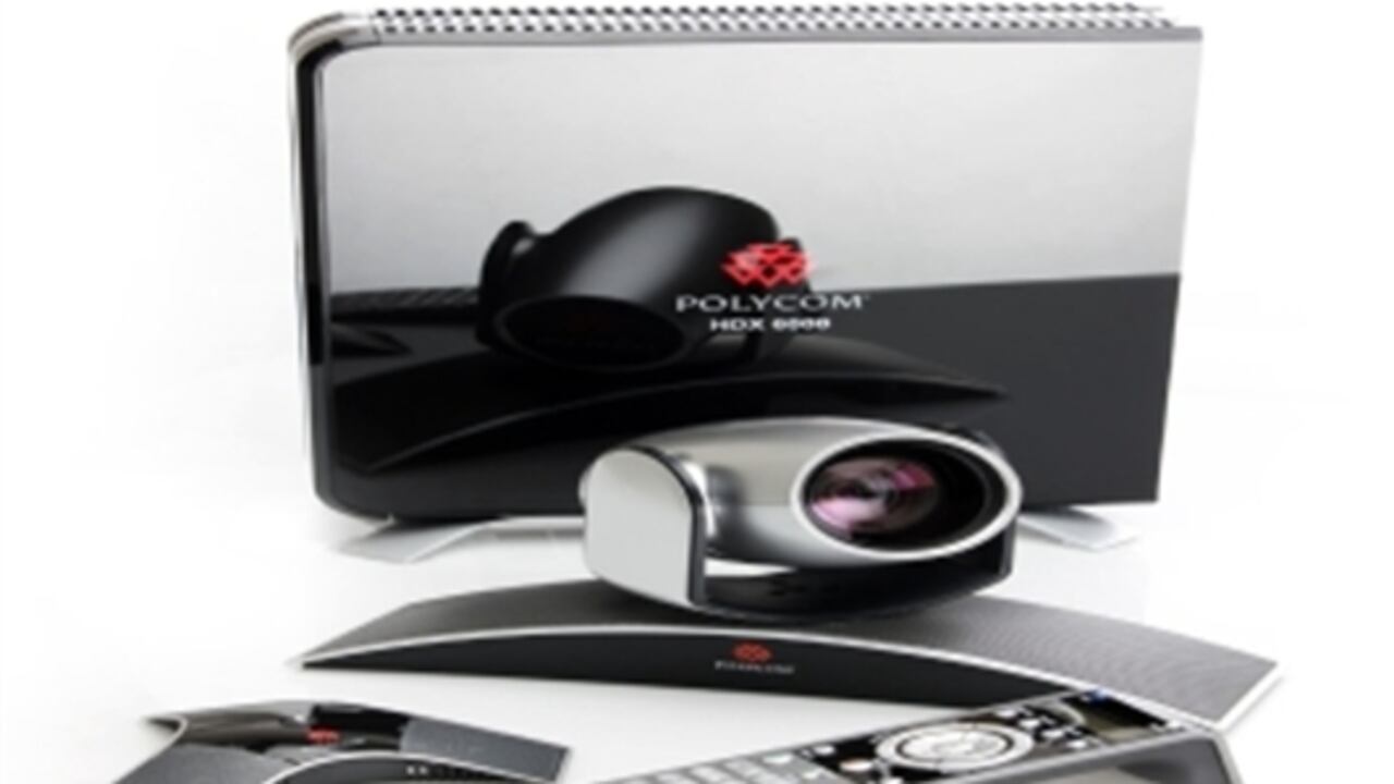 Polycom HDX 6000.