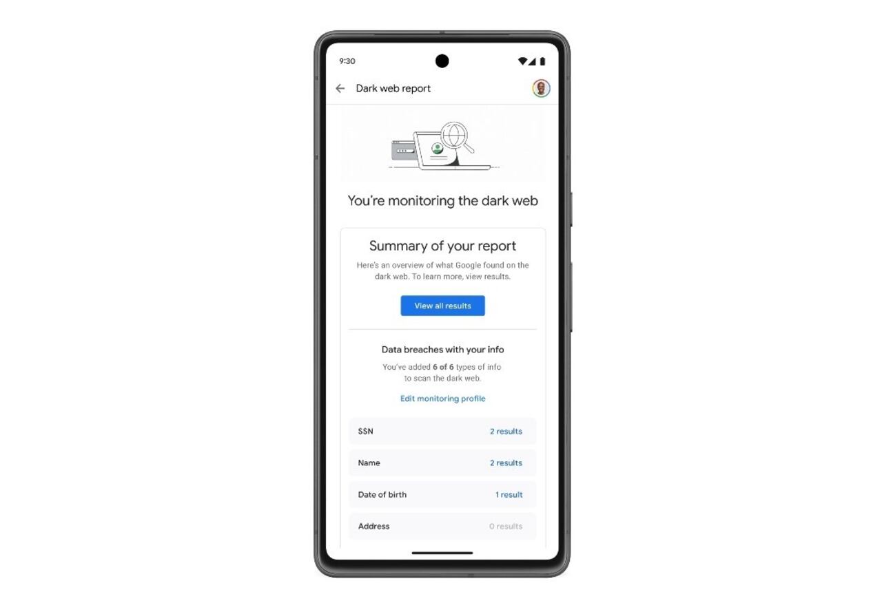 Serivicio de Google para monitorizar la dark web.