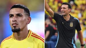 Lionel Scaloni le reclamó a Daniel Muñoz por haberse tirado en el penal