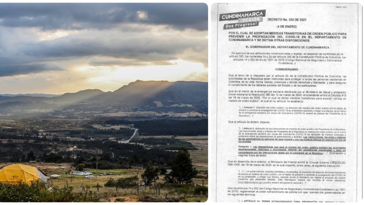Medidas Covid en Cundinamarca