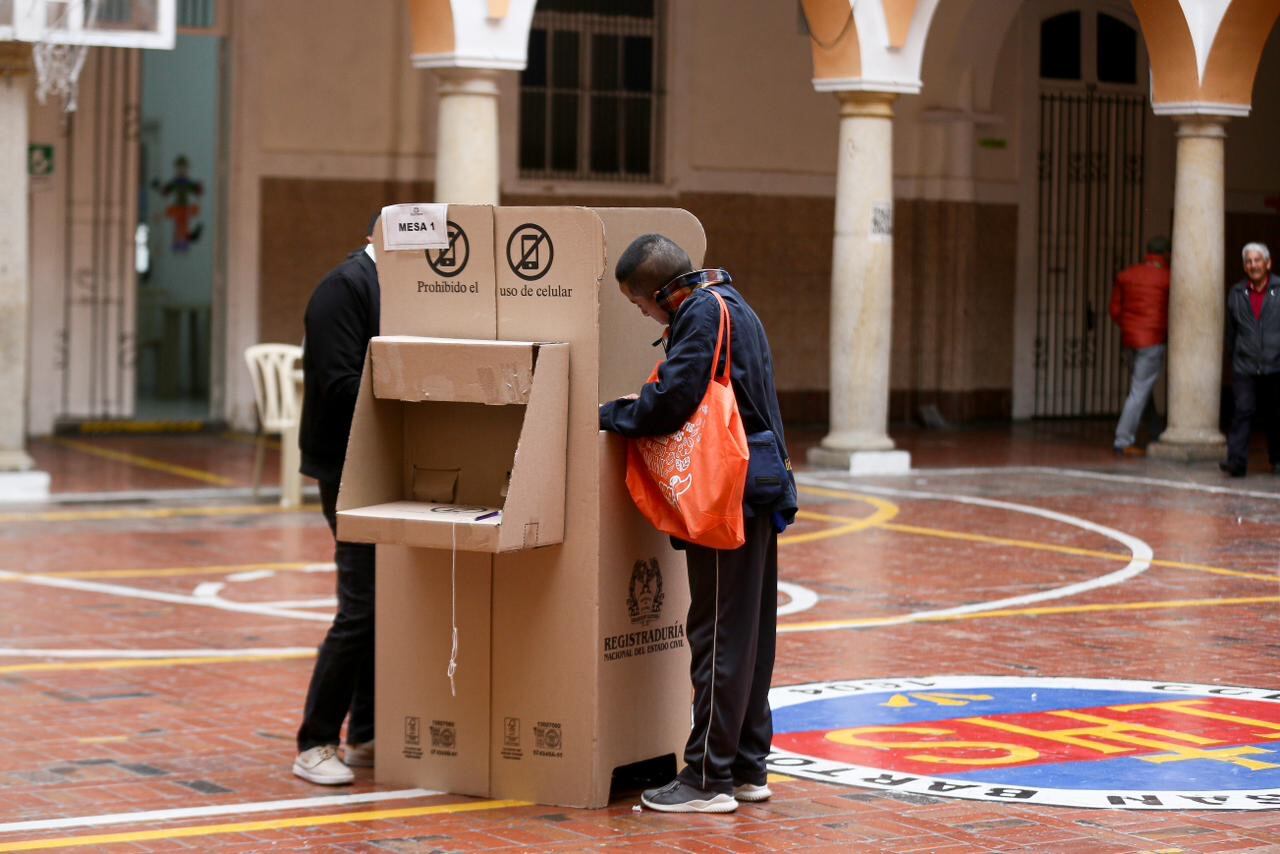 Avanzan las votaciones por la consulta para la eleccion del candidato presidencial del Pacto Histórico en la capital.