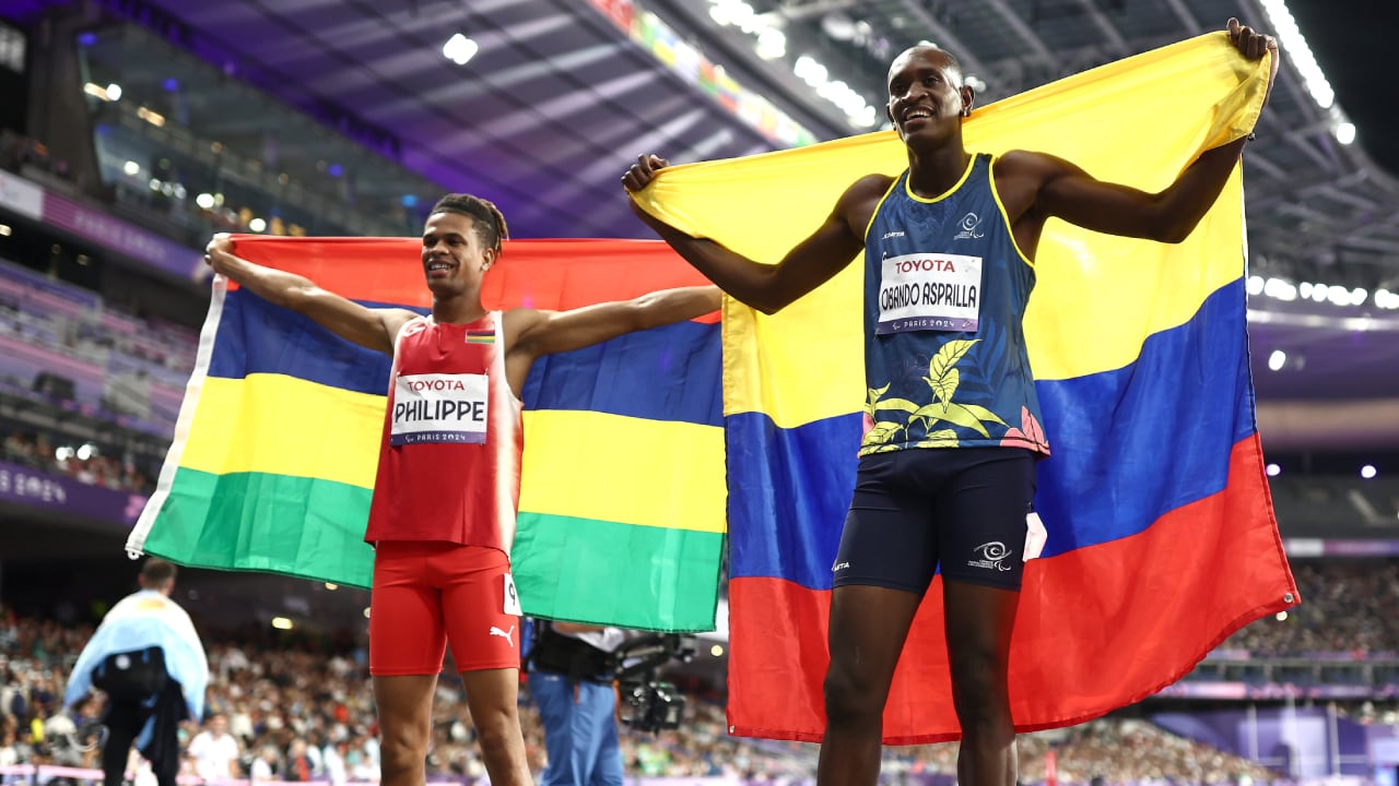 Jhon Sebastián Obando se colgó el oro en los 400 metros planos T20