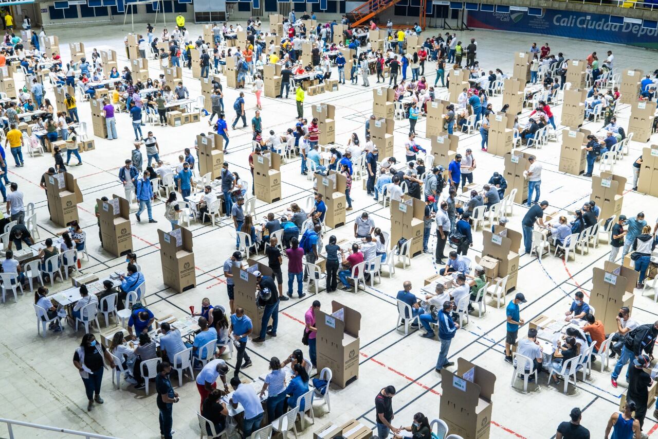 Votaciones en cali elecciones voto