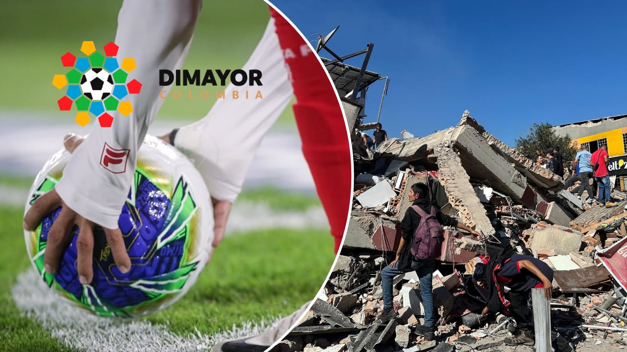 Terremoto en Colombia afectó la fecha del Fútbol Profesional Colombiano.