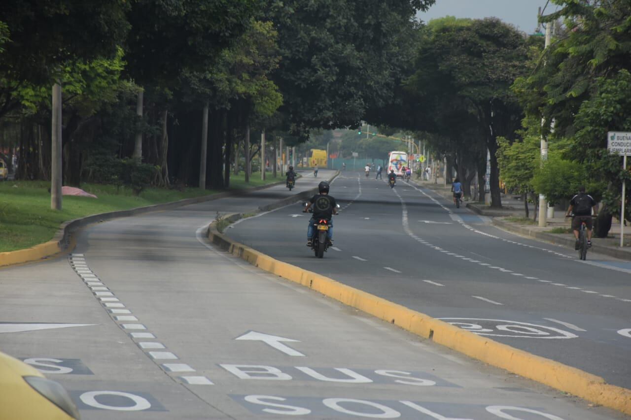 Día sin carro en Cali