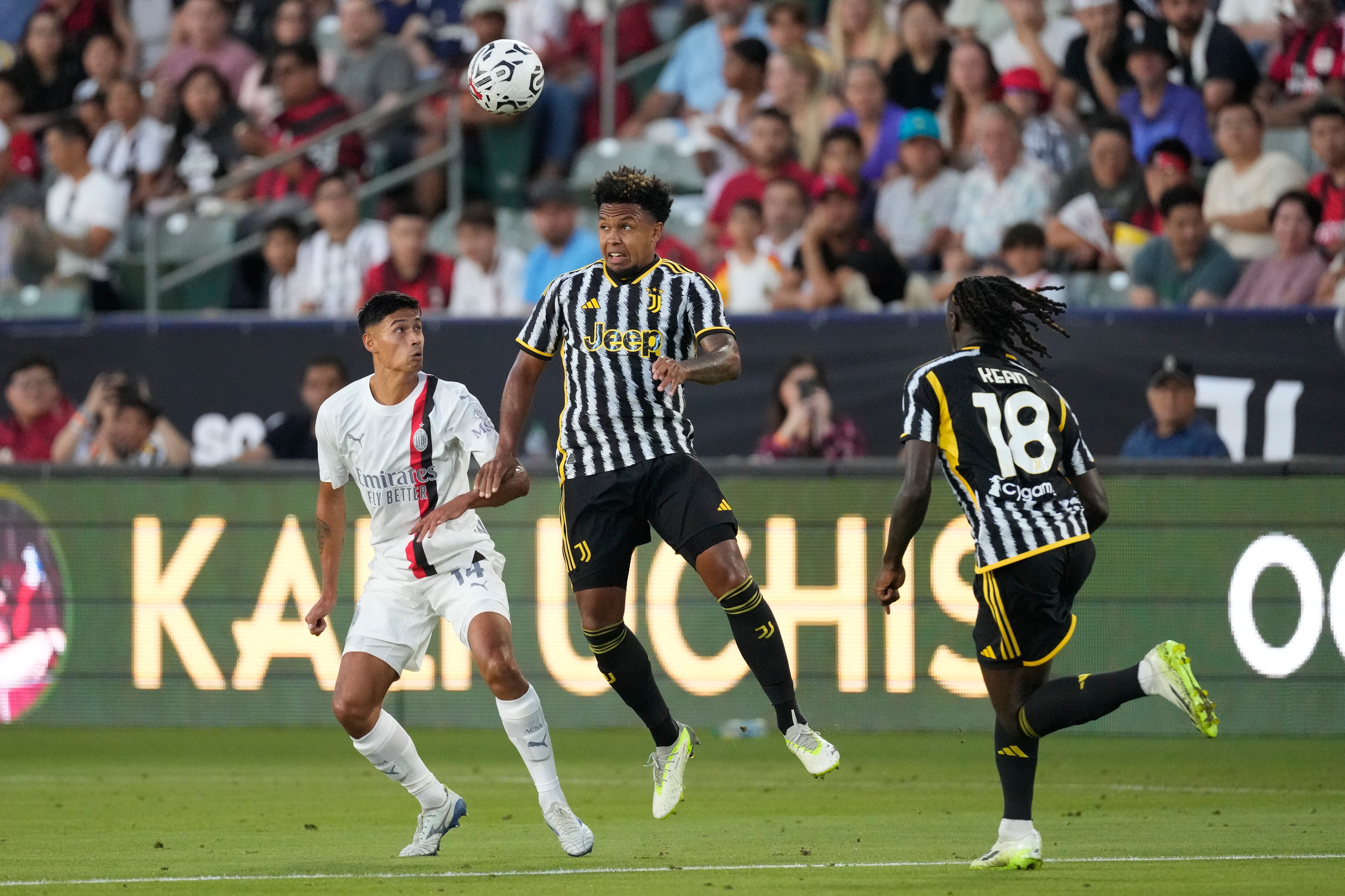 Juventus en su pretemporada en Estados Unidos.