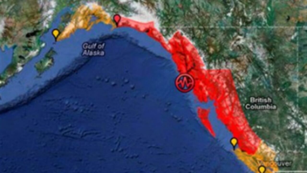 Cancelan alerta de tsunami en Alaska tras sismo.