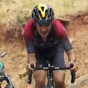 El ecuatoriano atacó sobre los últimos 2KM de la etapa para conseguir la victoria.