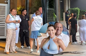 Comisaría de Familia de Cartagena intenta entrar al apartamento de Santiago Botero, candidato presidencial, luego de que echó a su esposa y a su hijo de diez meses.