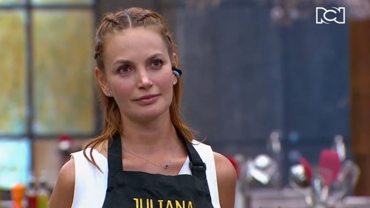 Juliana Galvis en 'MasterChef Celebrity'.