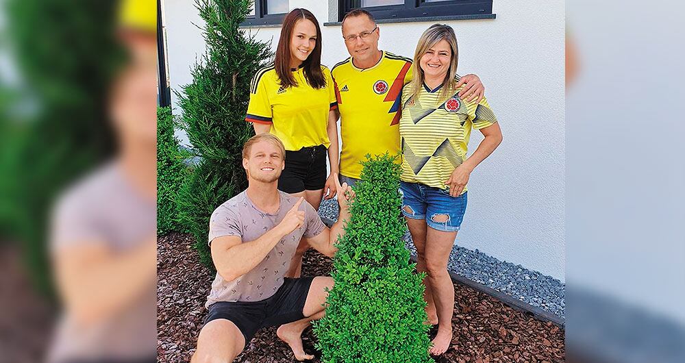 “Mi familia vino a visitarme. Probaron la
chicha y bailaron carranga. Nos extrañamos mucho, pero entienden que para mí es mejor vivir aquí”, cuenta Dominic.