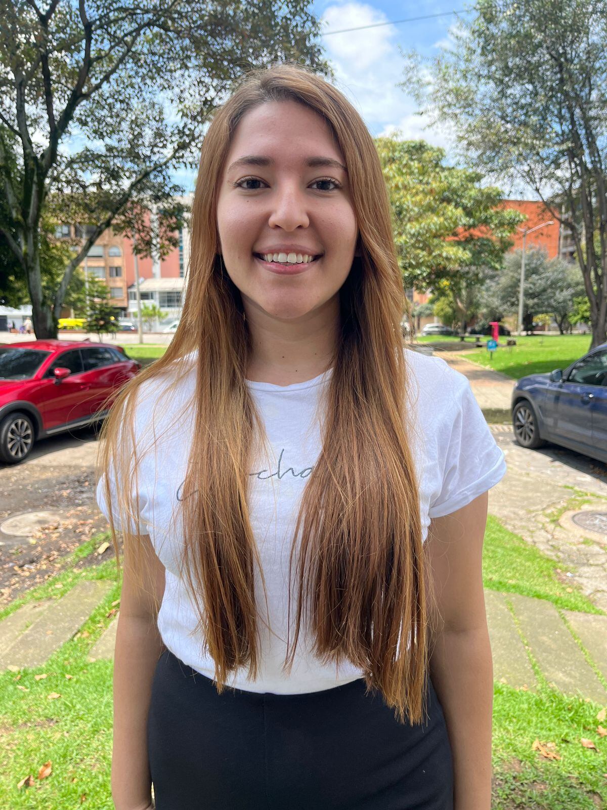 Valentina Trujillo, una de las beneficiarias de esta iniciativa, logró cumplir su sueño de trabajar en otro país.