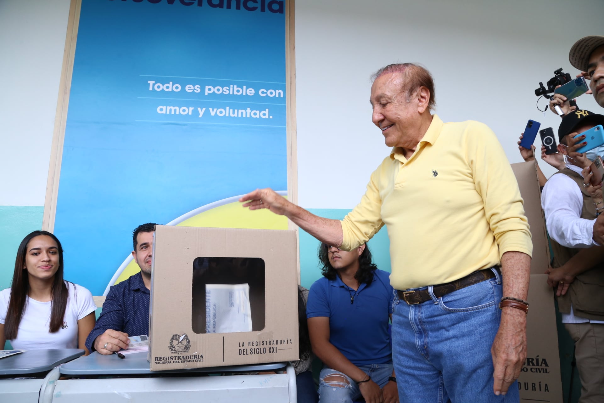 Votación Rodolfo Hérnandez en Bucaramanga