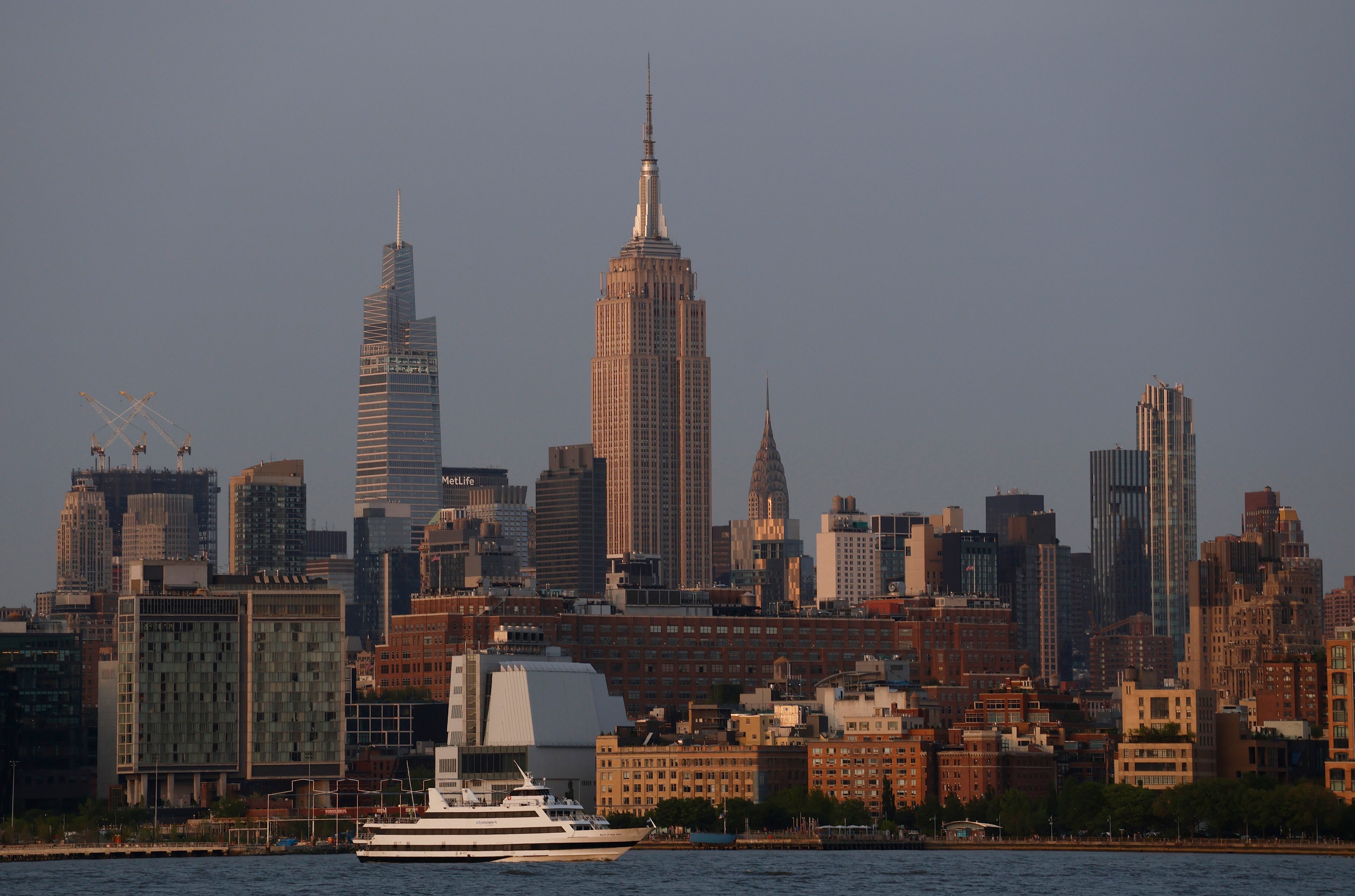 La ciudad de Nueva York estaría hundiéndose por el peso de sus edificios