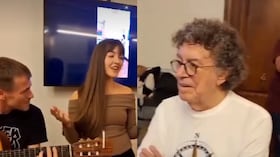Hijos de Piero cantando 'Mi viejo'