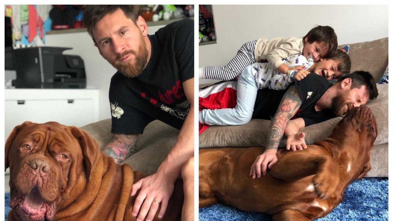 Hulk, mascota de Lionel Messi