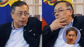 Presidente Gustavo Petro e Iván Cepeda.