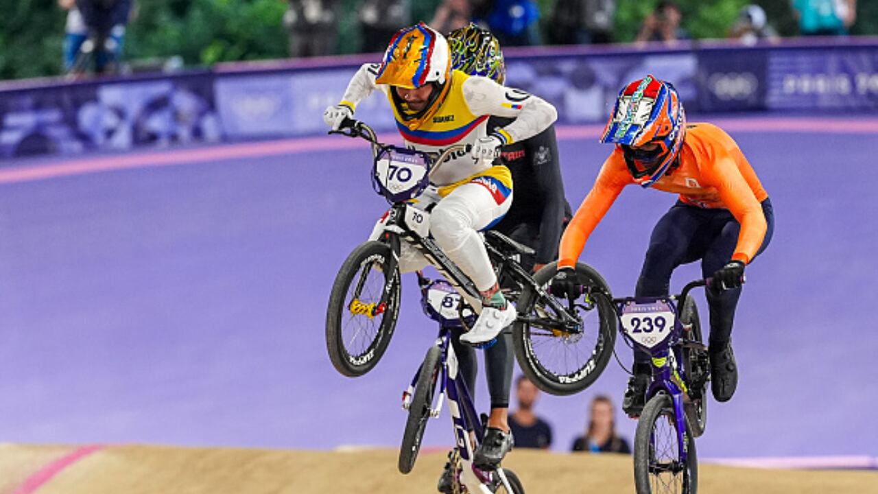 Mateo Carmona, finalista del BMX en los Olímpicos París 2024