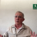 El expresidente Álvaro Uribe Vélez durante la entrevista que concedió en Vicky en SEMANA