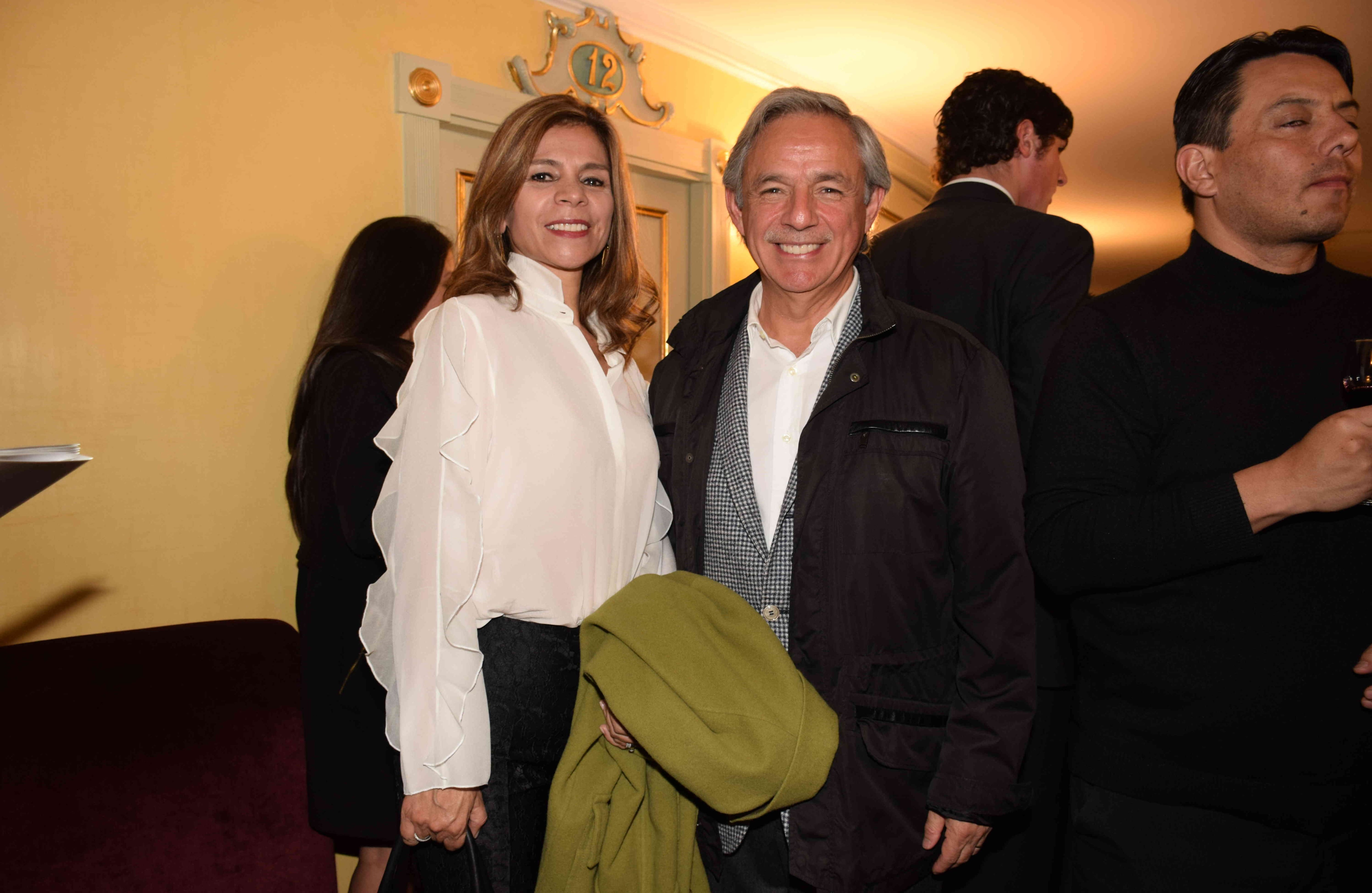 Adriana Díaz y Andrés Espinosa.