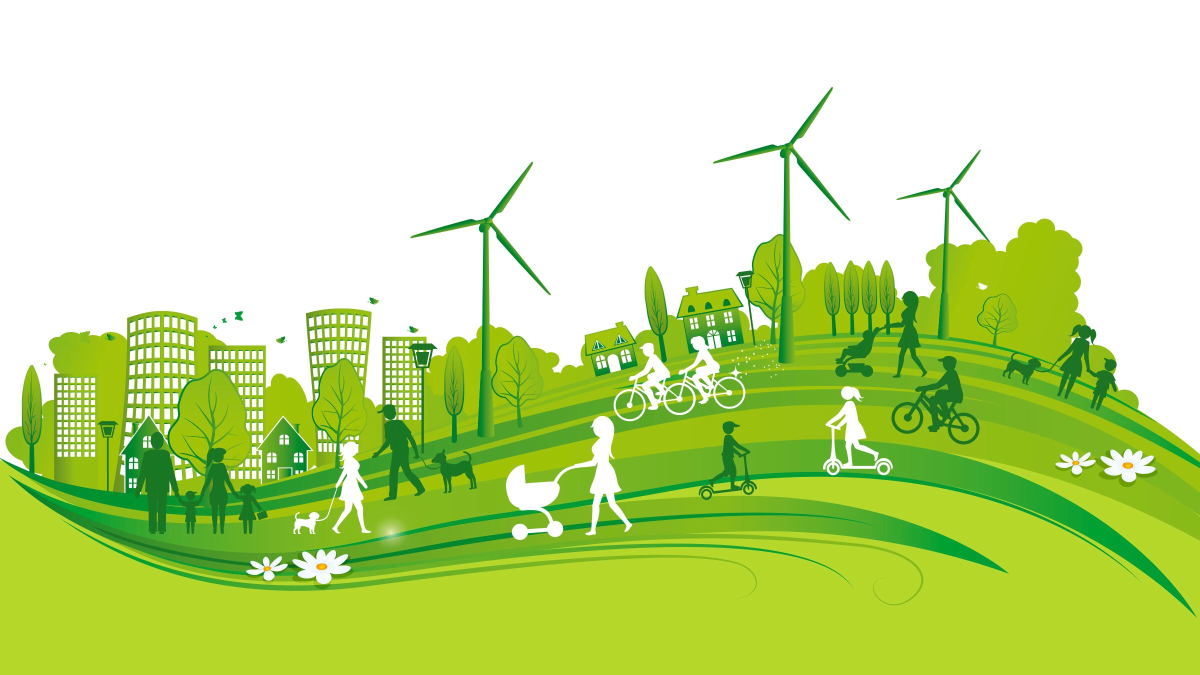 Poco a poco se avanza en la concientización de la población, indispensable para garantizar la viabilidad de las ciudades del futuro.