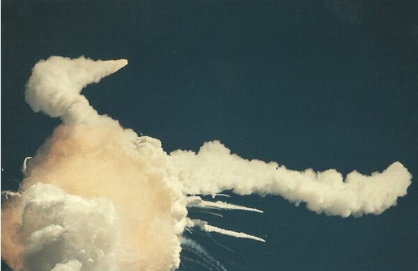 Fotografías inéditas del trasbordador Challenger 