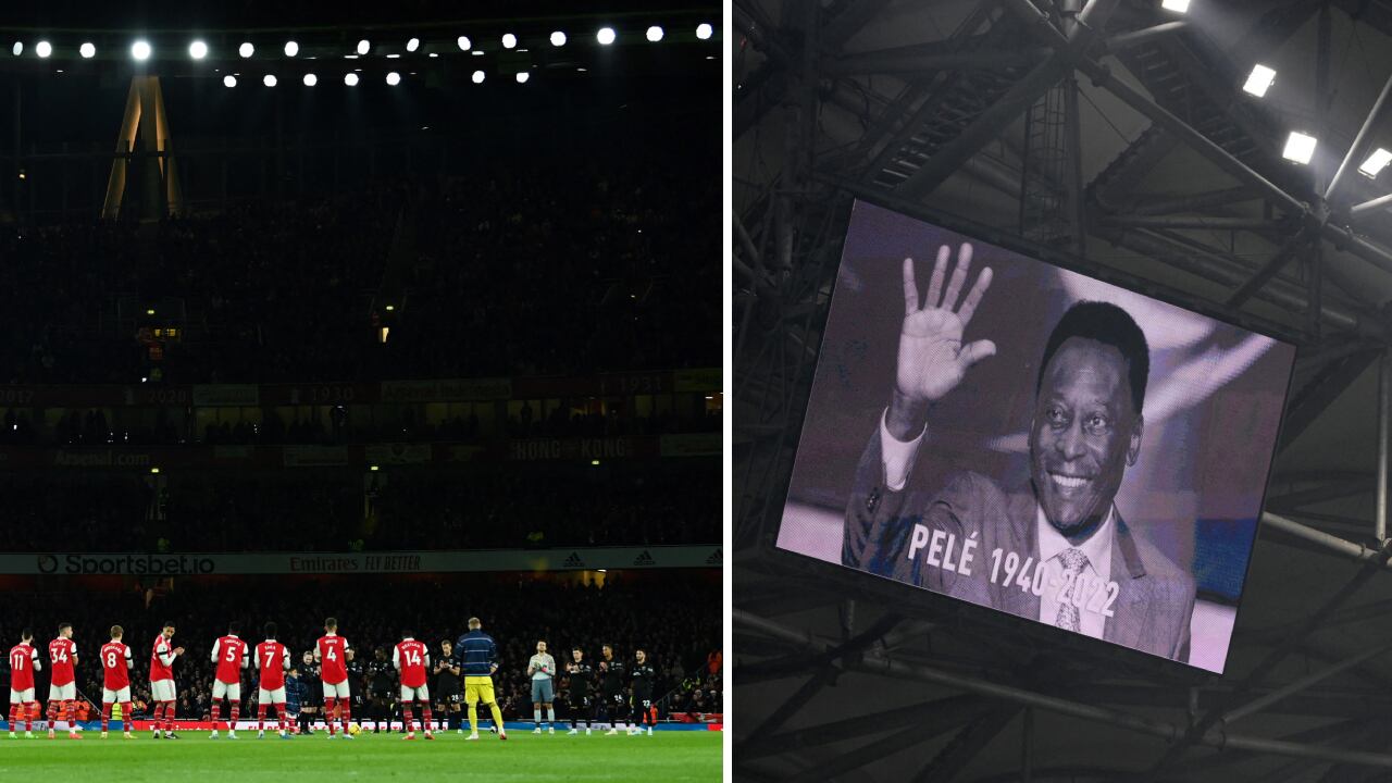 Pelé será el centro de los minutos de silencio este fin de semana en las ligas del mundo