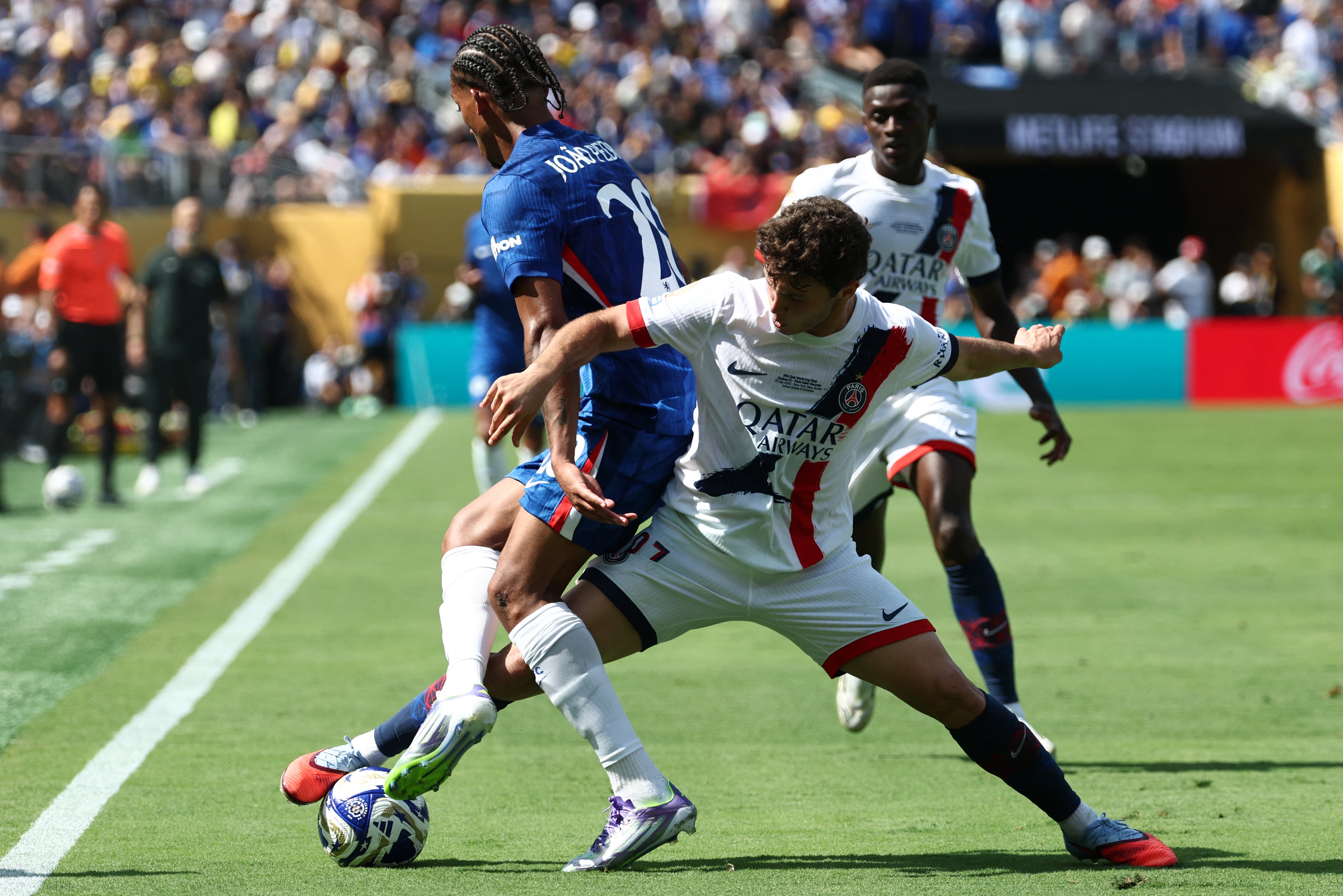 El PSG buscará la remontada en la segunda mitad.