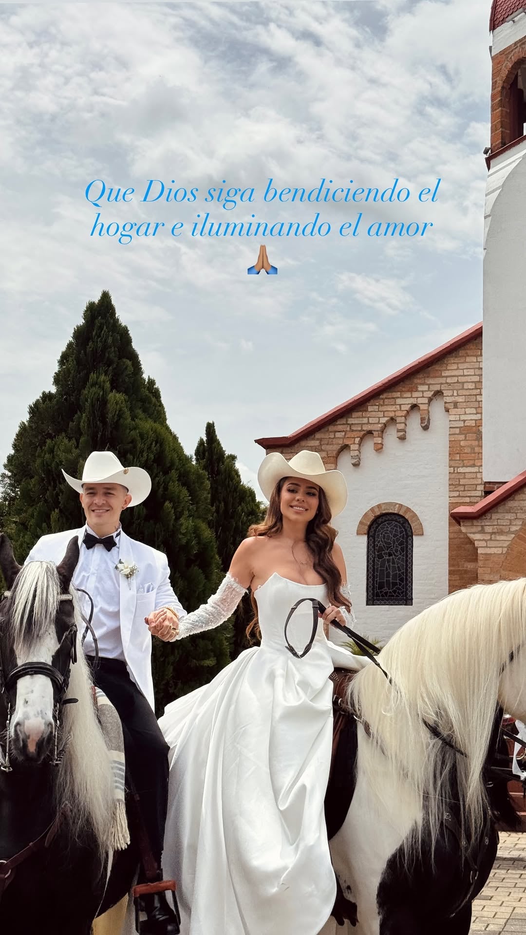 Luis Alfonso y Luisa Fernanda Pulgarín celebran su tercera boda