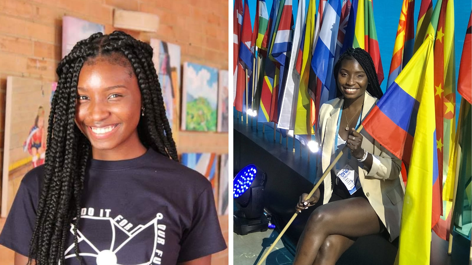 Helena Valencia es una joven chocoana que inspira a otras a cumplir sus sueños y dejar atrás el pasado oscuro que la violencia provocó.