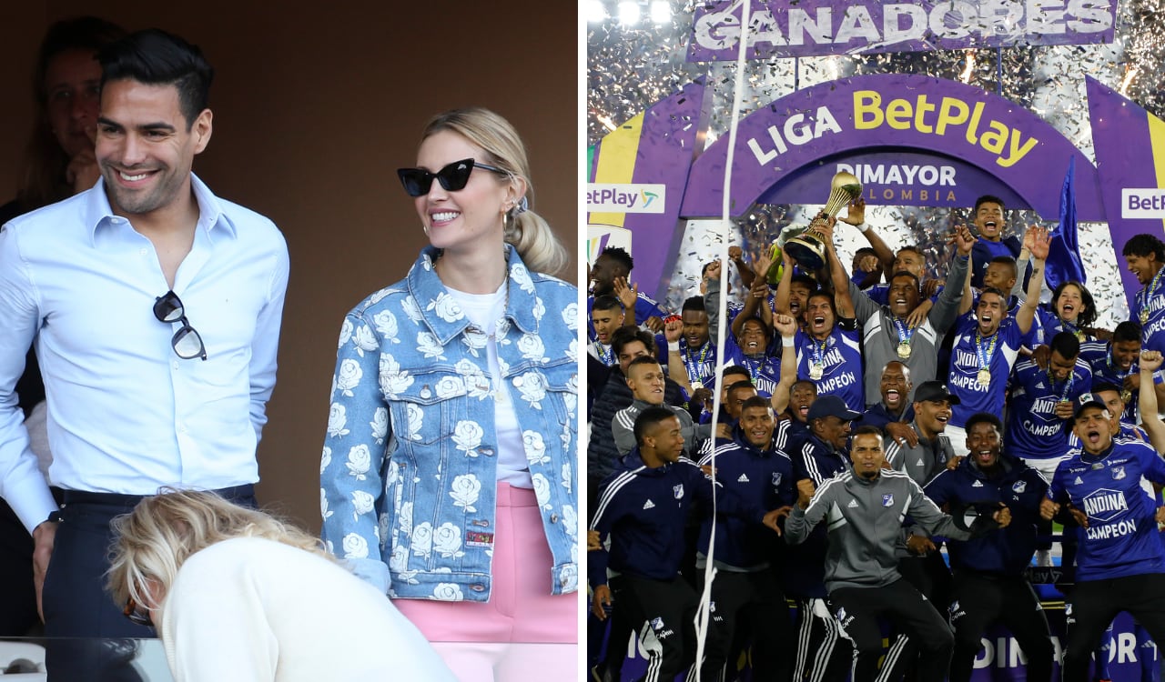 Millonarios sueña con un "sí" de Lorelei Taron sobre el arribo de Falcao al club campeón del FPC.