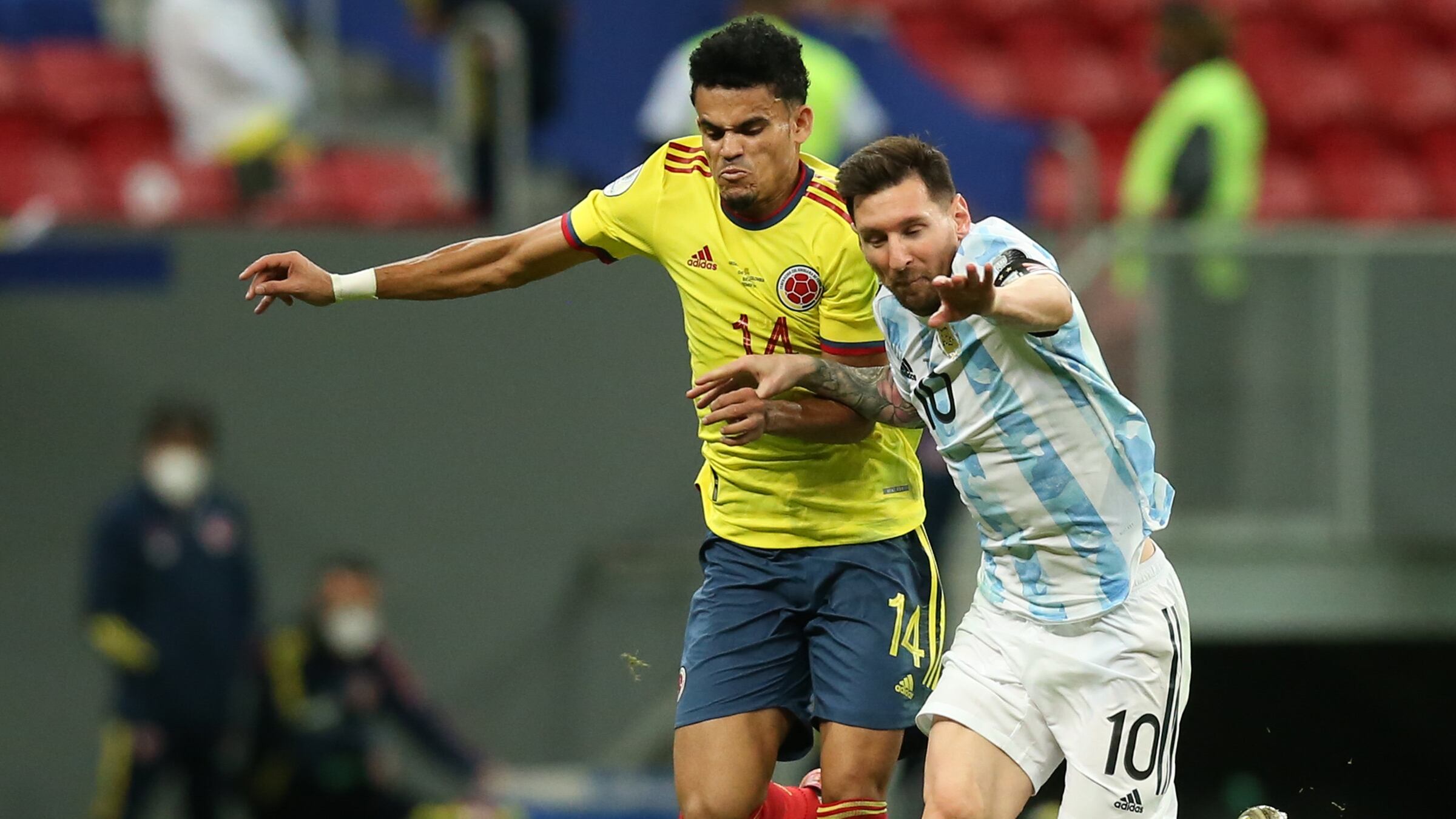 Luis Díaz fue una de las gratas revelaciones de la Copa América 2021.